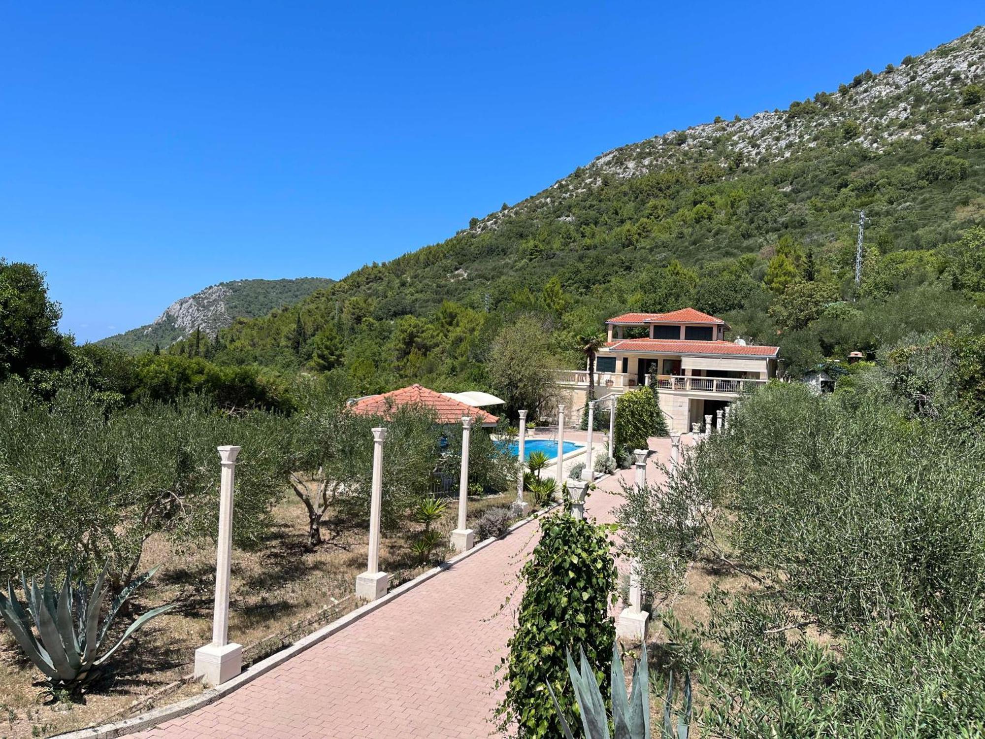 Villa Pax Maris Klek Esterno foto